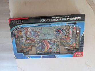 Pokemon Greninja ex & Kingdra ex Special Collection Box