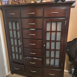 Dark oak dresser