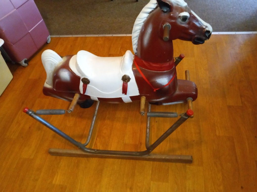 Antique Rocking Horse 1950