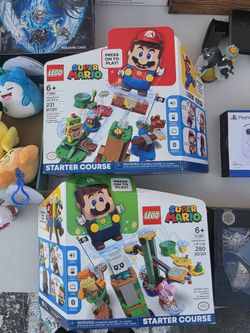 Mario Or Luigi Lego Starter Set $35 Each