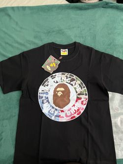 BAPE A Bathing Ape Black Graphic T-Shirt