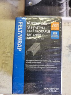 A11 TACKER STAPLES 3/8 10mm 5000 pcs