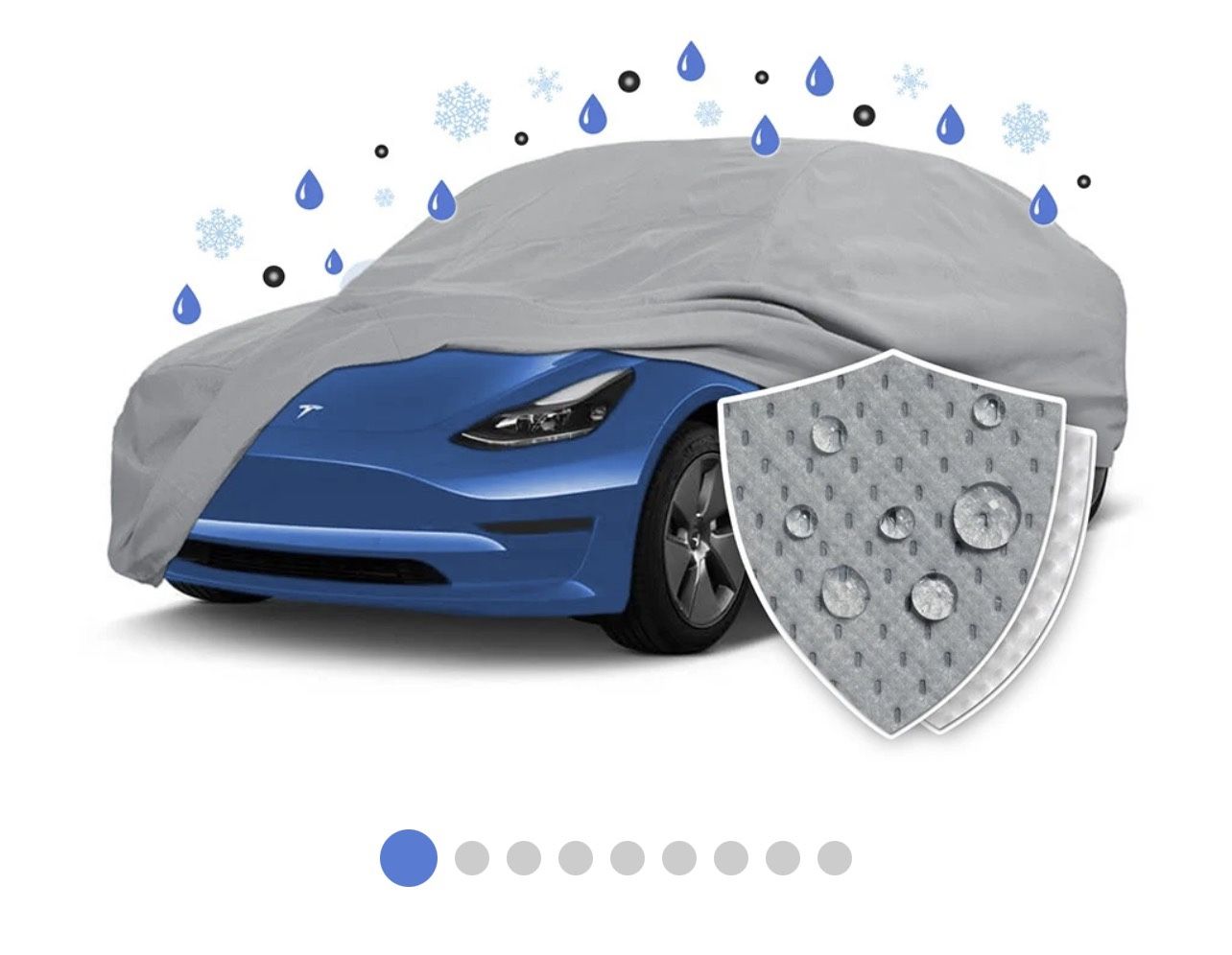 Tesla Model 3 Cover Waterproof Dust proof