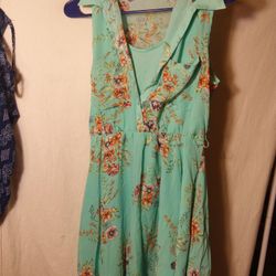 Light Blue Sleeveless Dress