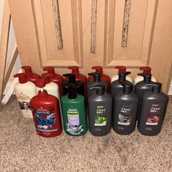 Different Variety Of Men Body Wash
