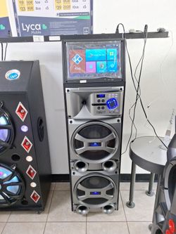 Maxpower Tower Speaker with Android Touchscreen