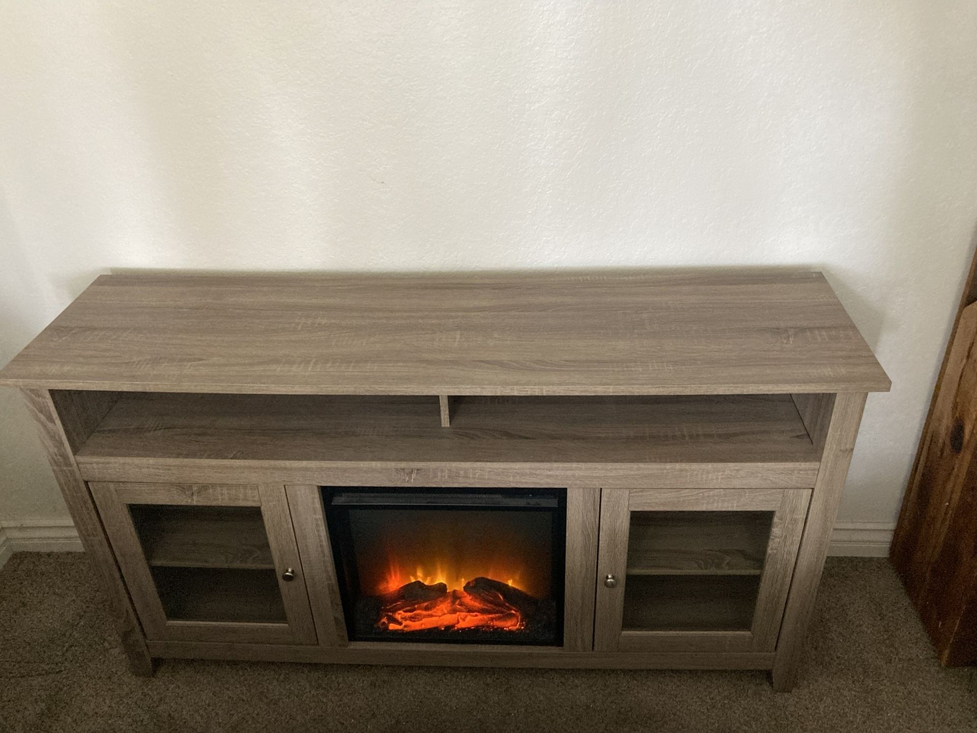 Kohn TV stand For TV’s Up To 65’with electric Fireplace