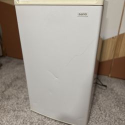 White Mini Fridge