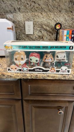 Nightmare Before Christmas Funko Pop 4-pack