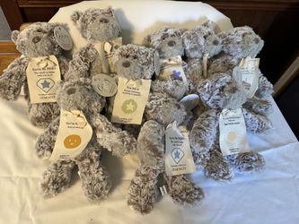 7 Ea. Demdaco Brand New “ With Love” Bears