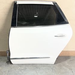 (23) 18-24 Buick Enclave left rear door 2018 2019 2020 2021 2022 2023 2024