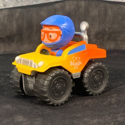 Blippi Figure Mobile Mini Vehicle Monster Truck Toy Car 2019 Kideo Jazwares LLC
