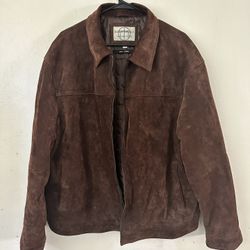Boston Harbour Men Suede Jacket XXL