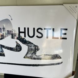 Bedroom Wall Decor Shoe Hustle Jordan 1 Shoe