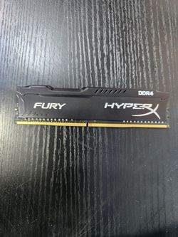New  HyperX FURY Kingston, Negro
8G MP4 2666 HZ.  DDR 4