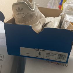 brown adidas