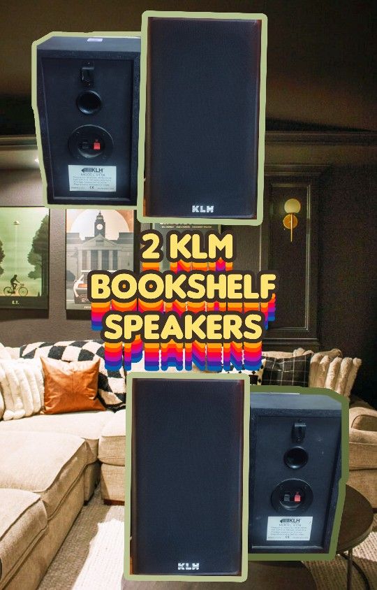 2 KLM Speakers