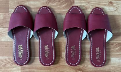 Asian Style Indoor or Outdoor Slide-On Slippers