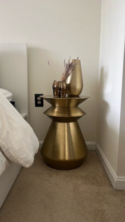 Gold Accent Table