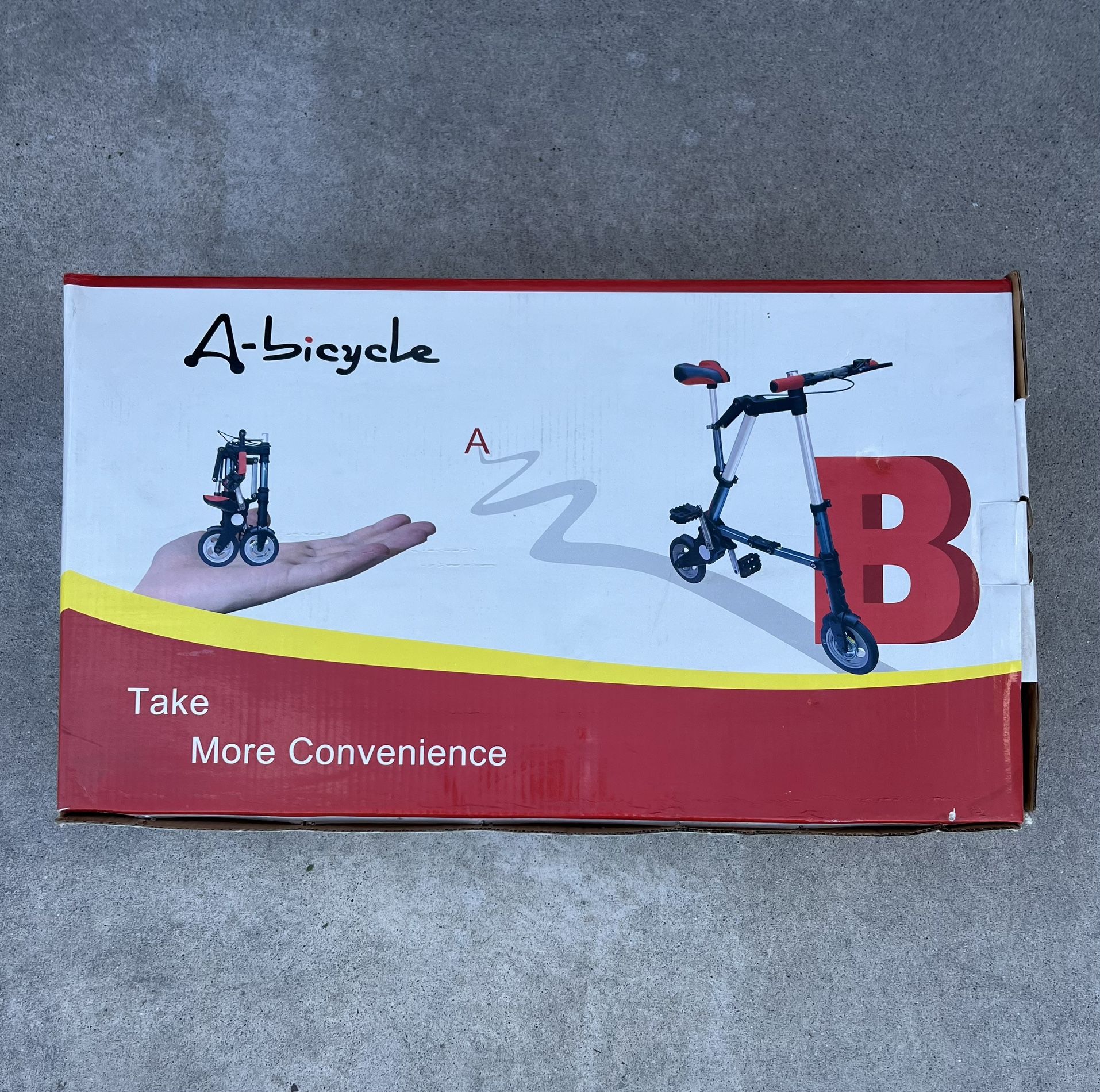 A-Bicycle Small, Lightweight Folding Bike