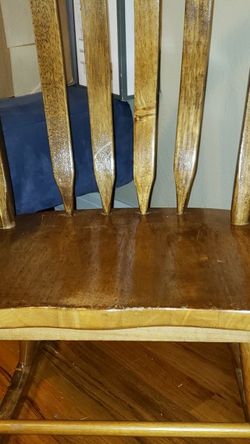 Wooden Toddler Rocking Chair