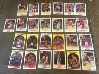 Vintage basketball cards