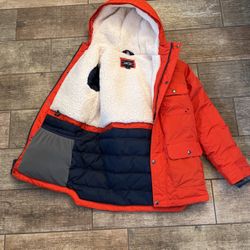 Land End Kids Large Down Winter Jacket