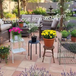 $20 For Any Two Assorted Plant Stand Planter Stand Plant Pot Pedestals