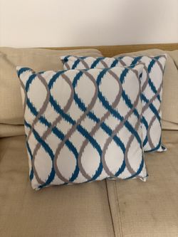 Two Throw On Pillows