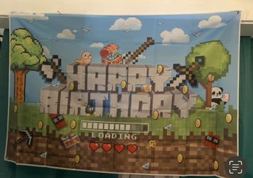 Happy birthday banner