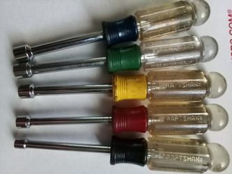 Vintage Craftsman Made In USA Nut Driver Set