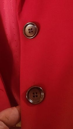 CHICO'S PLUS SIZE RED BLAZER