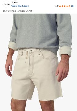 Joe's Mens Denim Short 100% Cotton