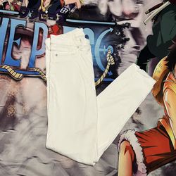 Allsaints White Grace Skinny Jeans 27 Waist 