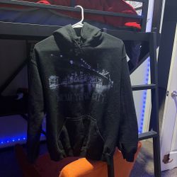 New York City Graphic Hoodie Black