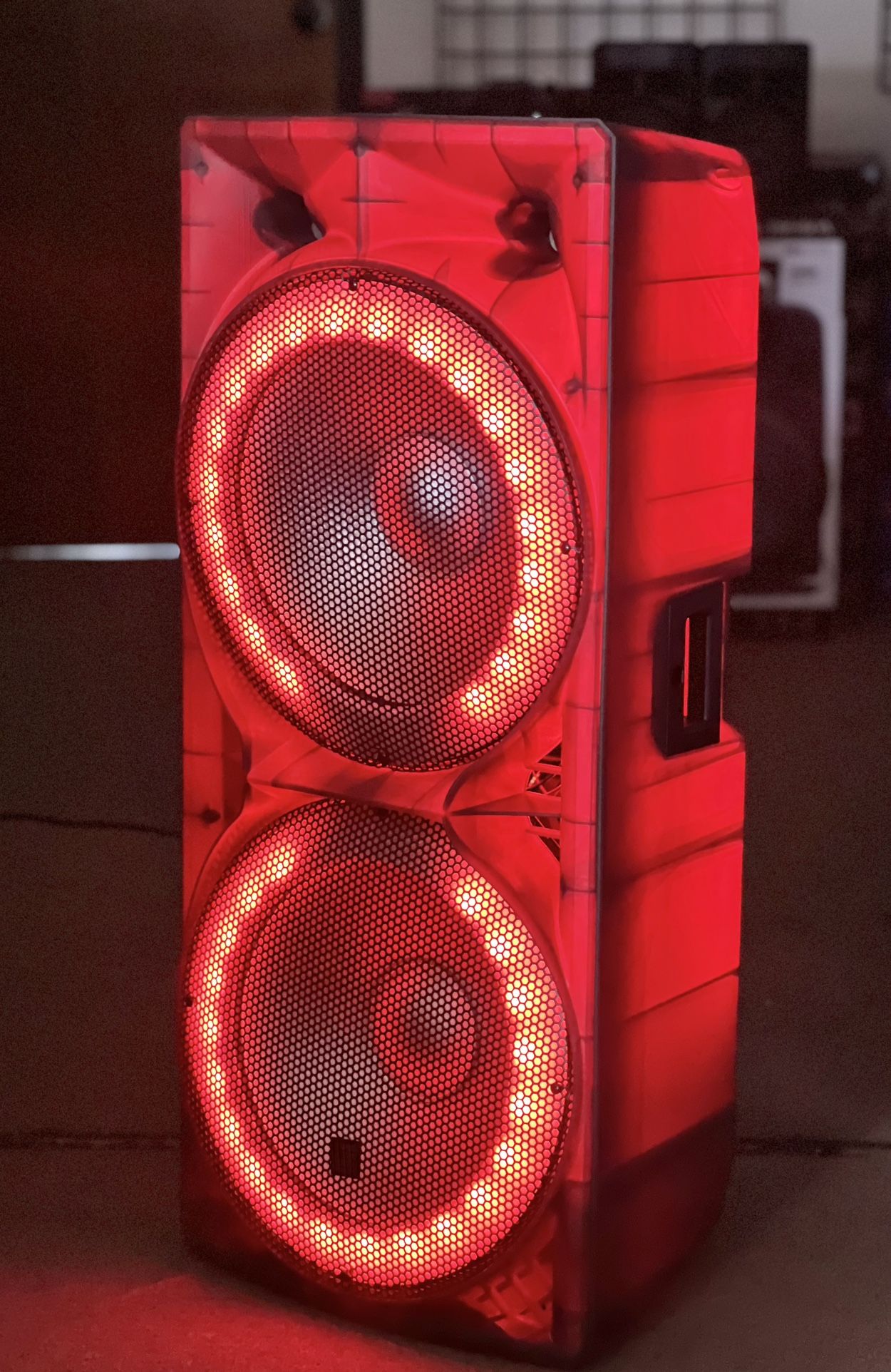 Party with the Edison Dual 15β Speaker! $149 for one, $249 for two! π