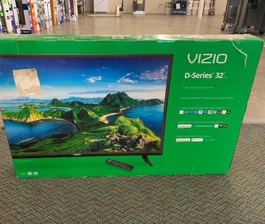 Brand New Vizio 32 TV Open box and warranty