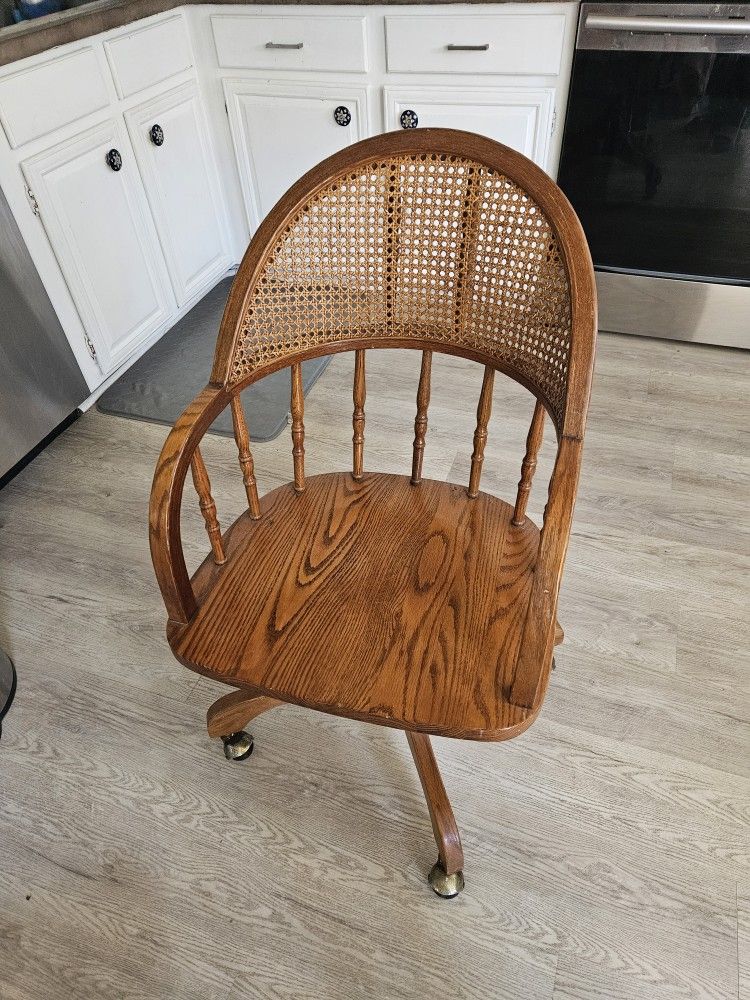 Vintage Swivel Desk Chair