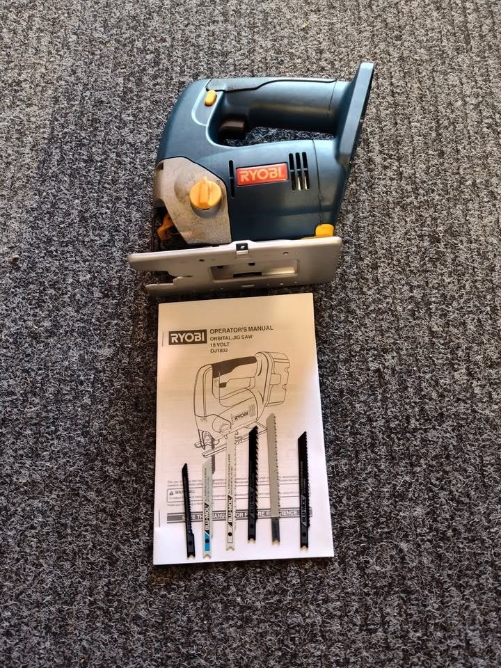 FREE BONUS BATTERY! RYOBI OJ1802 18V ONE+ ORBITAL JIGSAW - TOOL ONLY