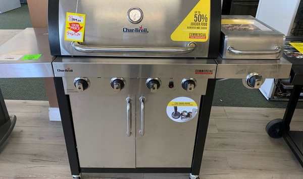 Brand New Char-Broil Stainless Steel BBQ Grill! 3