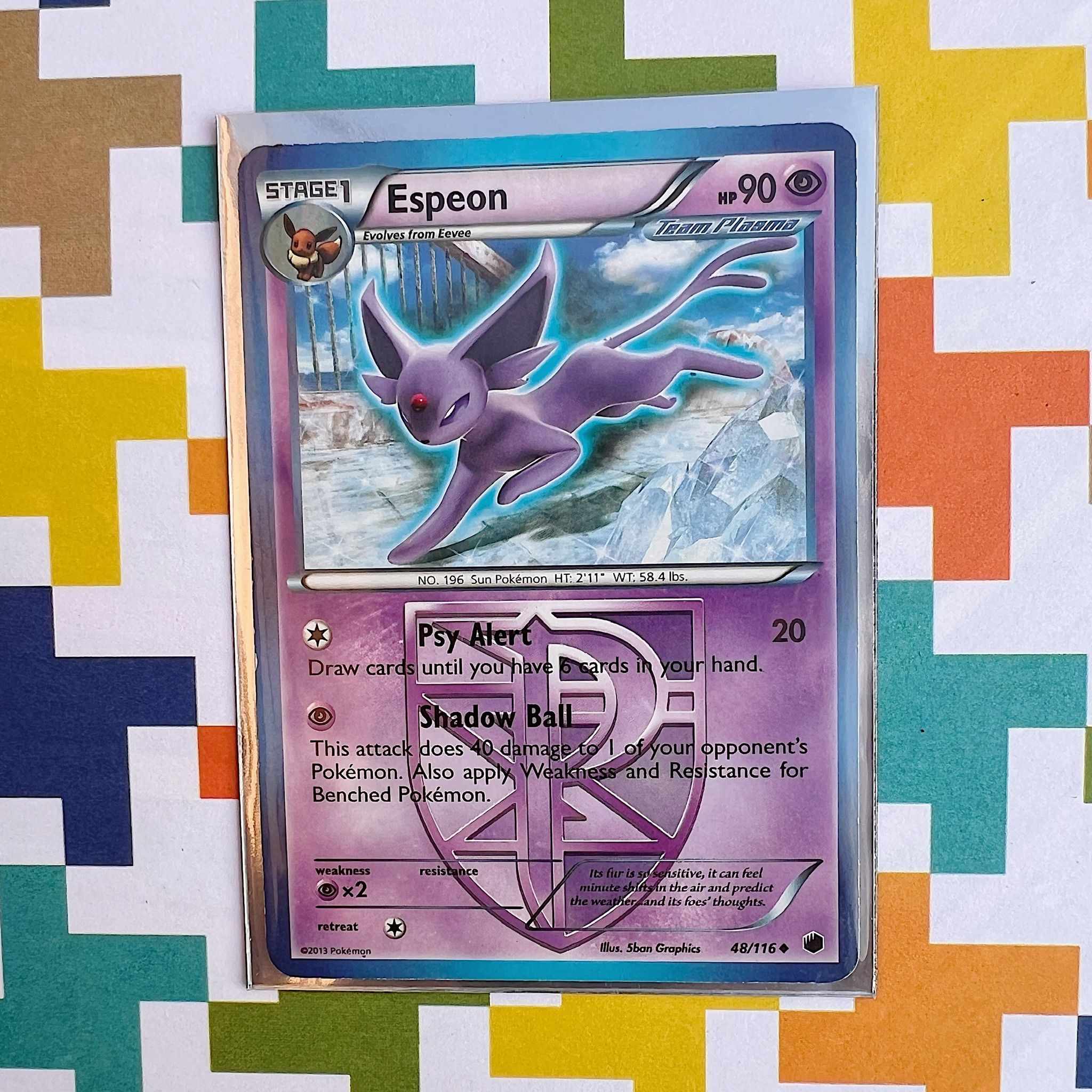 Espeon P Pokémon Card 