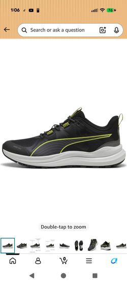 Puma Mens Reflect Lite TrailSneaker size 7M