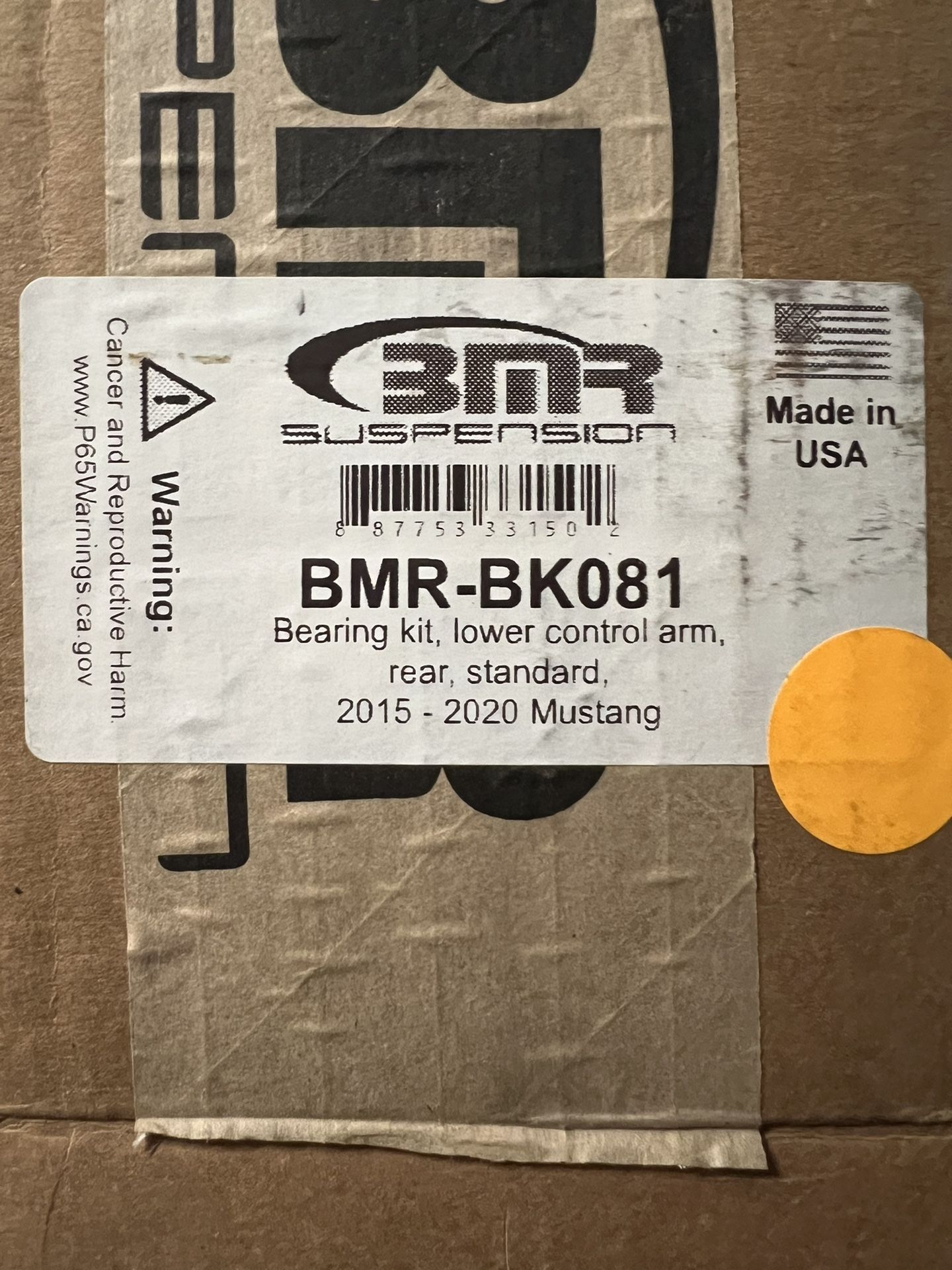 BMR-BK081 Rear Suspension Bushings