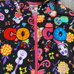 Jacket Hoodie Disney Coco Sz. S. Kids Toddler 