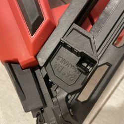 15 GA Milwaukee Nailer New