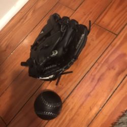 Kids Baseball And Glove 