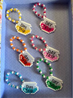 DAYTRIP FISHBOWL perler kandi bracelets festivals raves