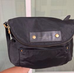 Marc By Marc Jacobs Marc By Marc Jacobs Black Nylon Crossbody Messenger
