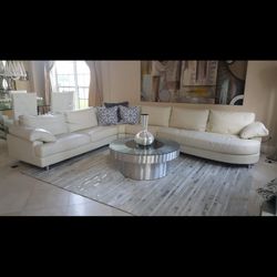 Natuzzi Leather Sectional