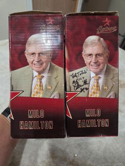 Houston astros Milo Hamilton bobbleheads